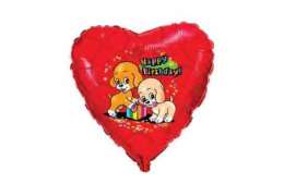 Шарики Birthday Dogs 18''
